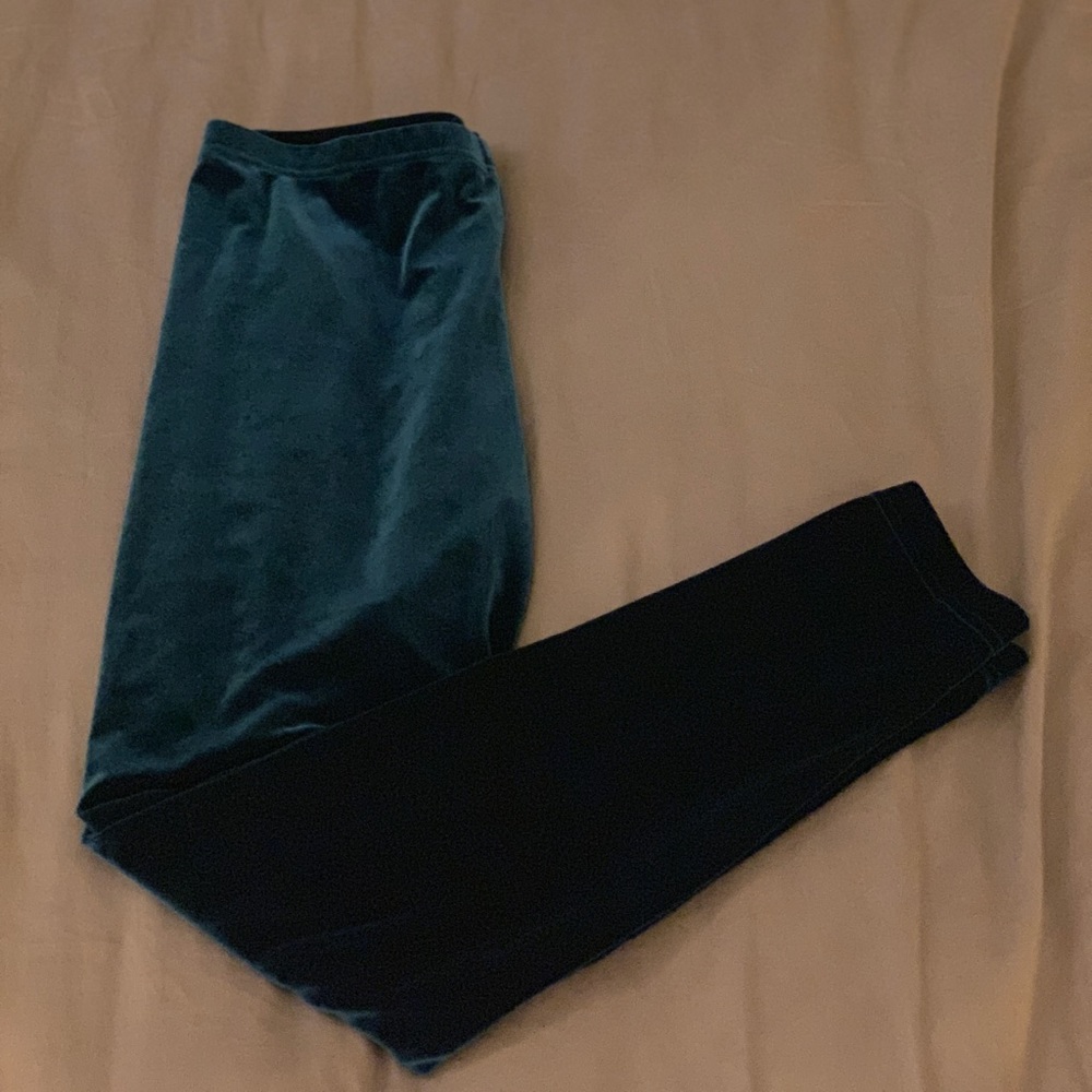 Velvet holiday festival leggings